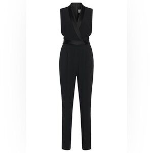 Hugo Boss Tuxedo Jumpsuit in Black, worn twice like new, Size 2